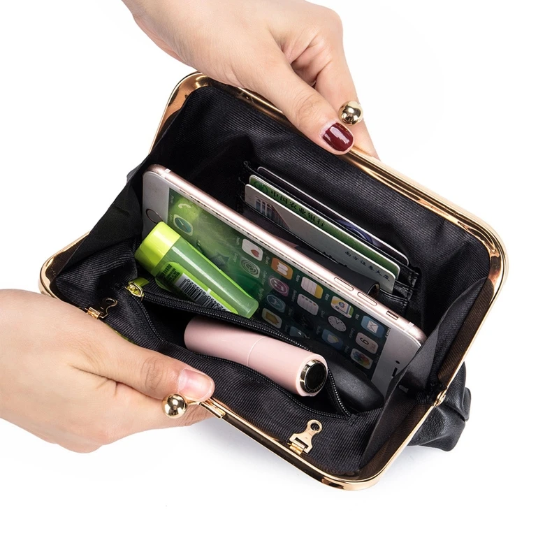 Сумка-клатч женская из искусственной кожи с длинной цепочкой | Багаж и сумки