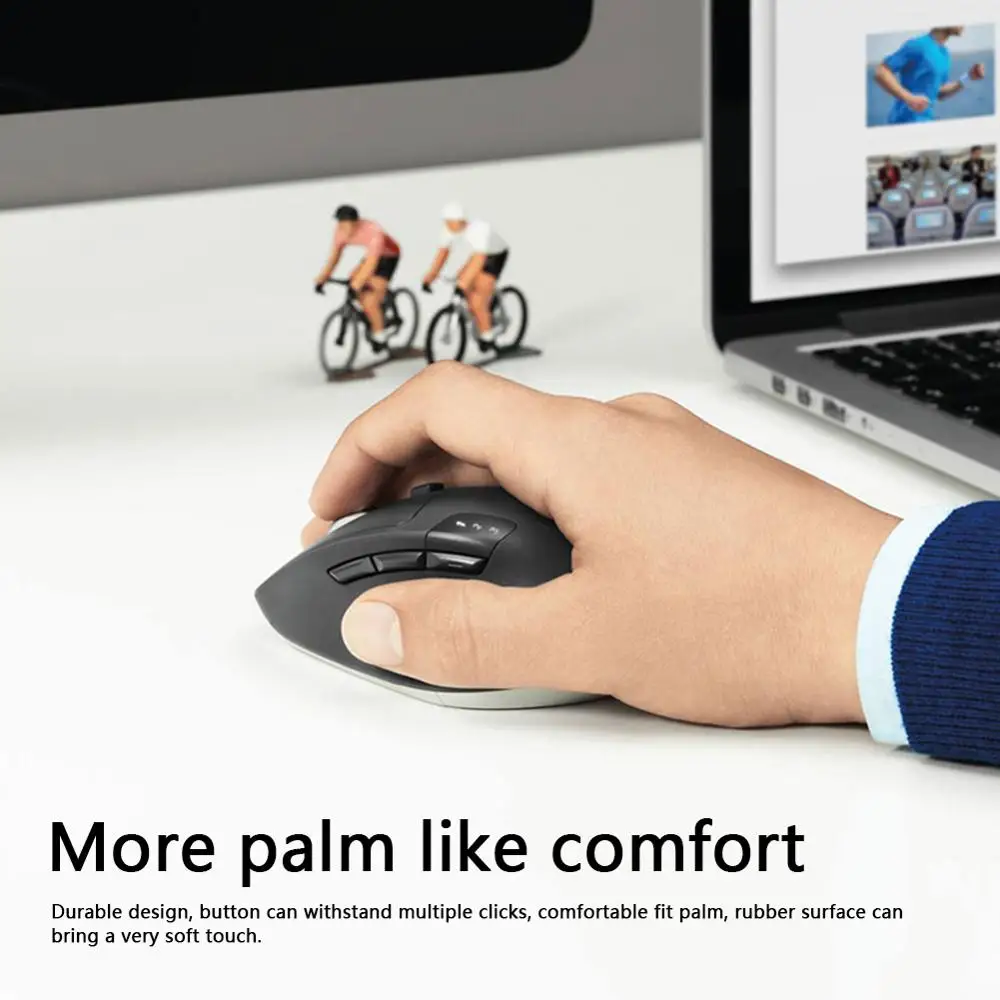 Мышь Logitech M720 Беспроводная игровая 2 4 ГГц Bluetooth 1000DPI | Компьютеры и офис