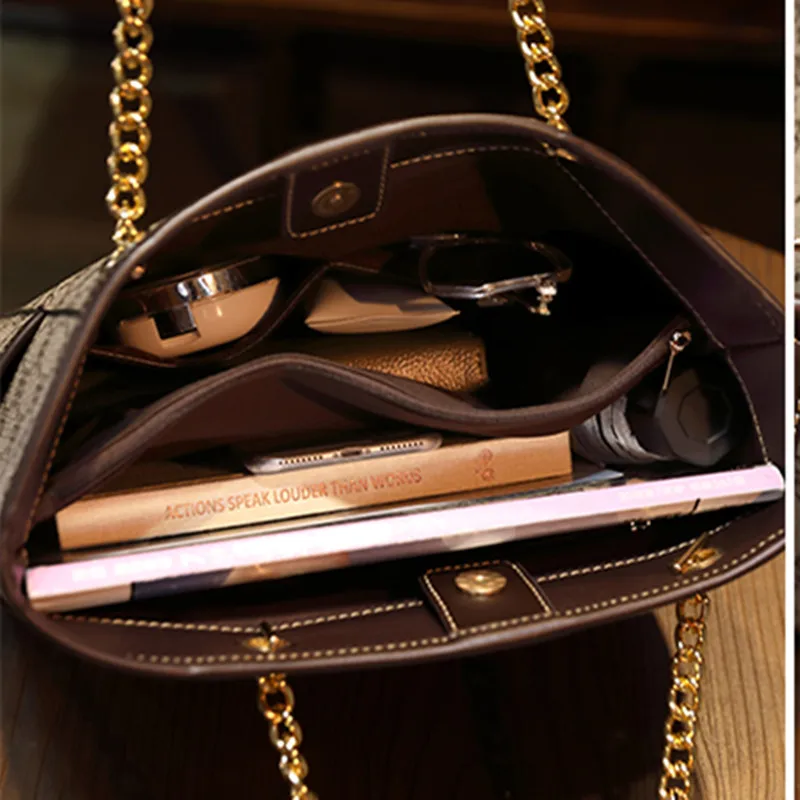 

Printed Pattern Crossbody Bag for Women 2020 Classic Design Ladies Big Capacity Shoulder Chain Bag Female Shopping Tote Hangbags