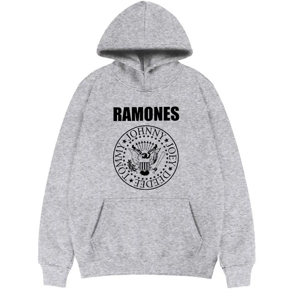 

FGHFG Ramone Seal Graphic Men Women Casual Hoodie Punk Rock FGHFG Forest Hills 1st Album Hoodies Unisex Hip Hop Style Sportswear