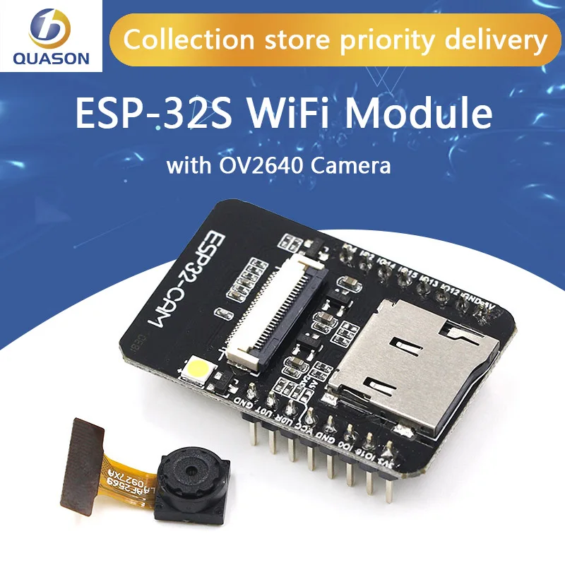 ESP32 CAM ESP 32S WiFi модуль серийный к макетная плата 5 в Bluetooth с OV2640 камеры|Интегральные