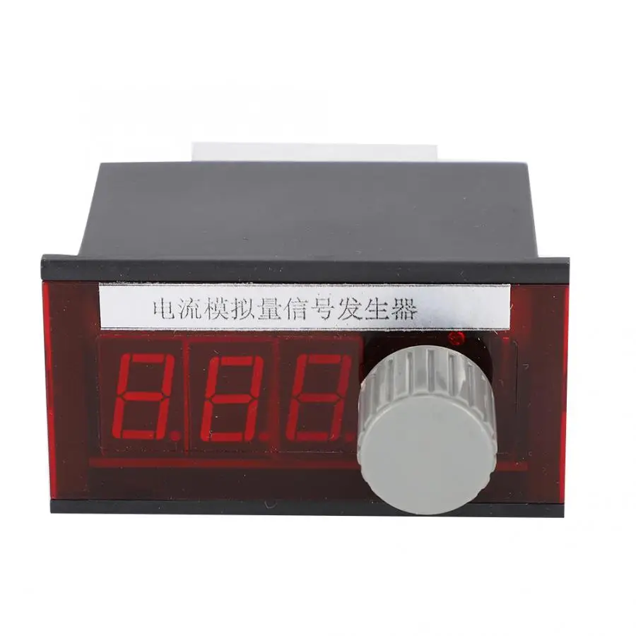 Цифровой генератор токовых сигналов многооборотный потенциометр регулировка с