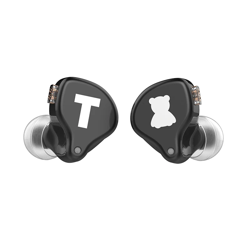 002-black TFZ S2 PRO Наушники Экстра бас шумоподавление монитор Hifi Музыка наушники-вкладыши съемный кабель - Цвет: 002-black