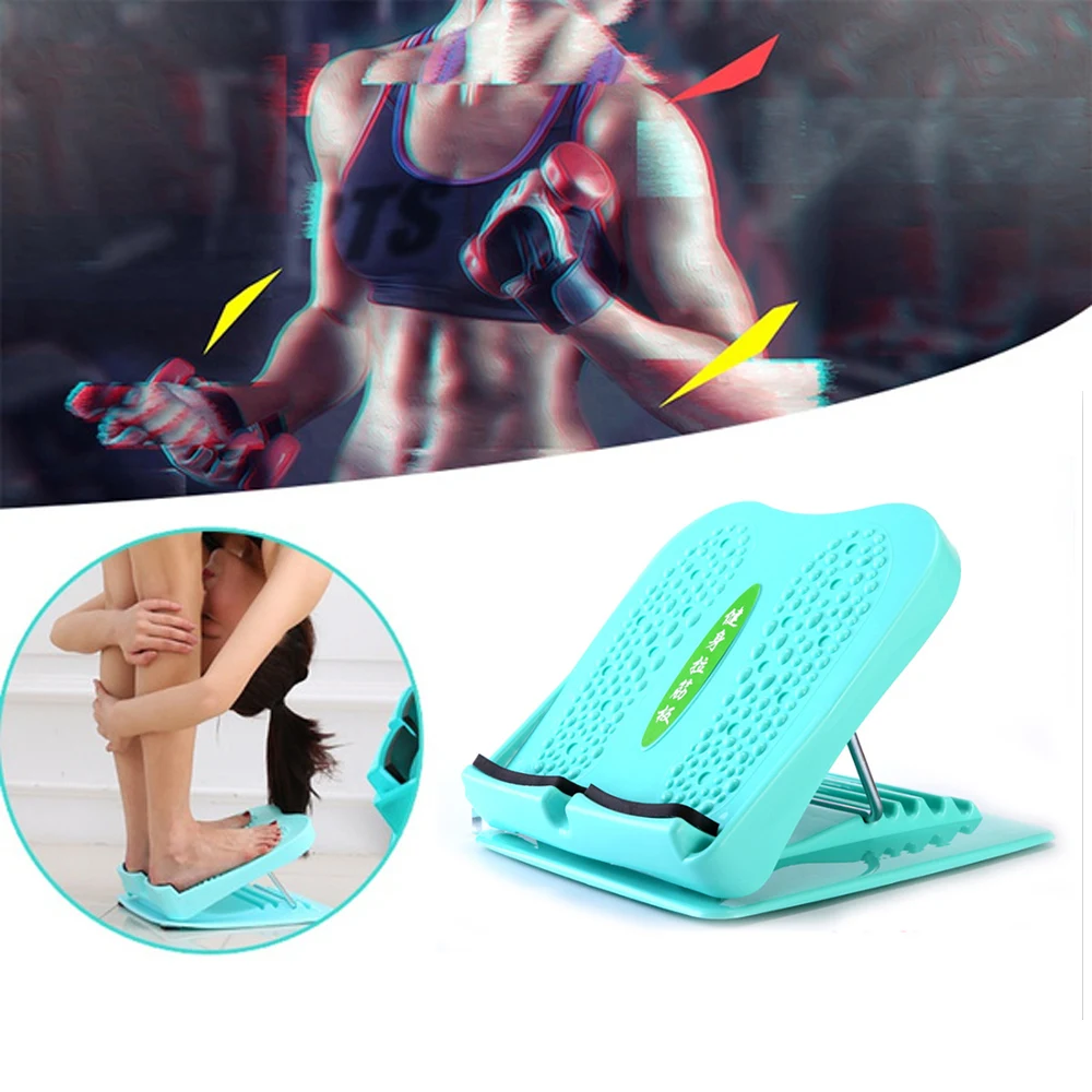 

Adjustable Slant Board Foot Massage Instrument For Achilles Tendinitis Muscle Calf Stretch Yoga Fitness Massage auxiliaryboard