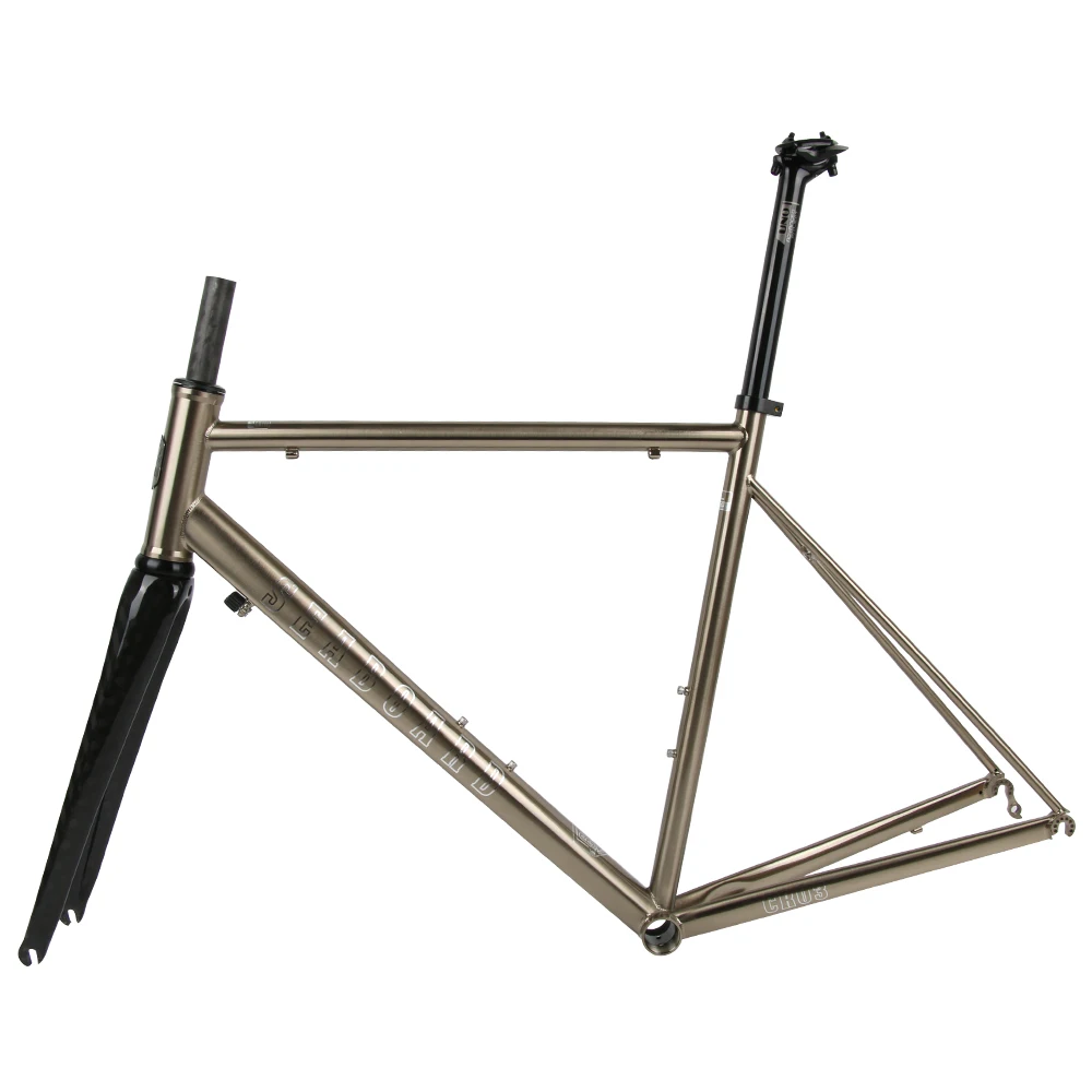 2022 SEABOARD CR03 Chrome HeatTreatment Steel With Carbon Fork Road Bike CR-MO 4130 Frameset dpd | Bicycle Frame