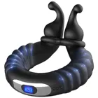 Мужское кольцо на член для задержки эякуляции регулируемые секс-кольца для мужчин вибратор кольца на член эрекция игрушка для взрослых
