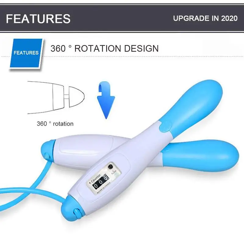 Специальный тест для детей Скакалка скакалки студентов калорийная веревка