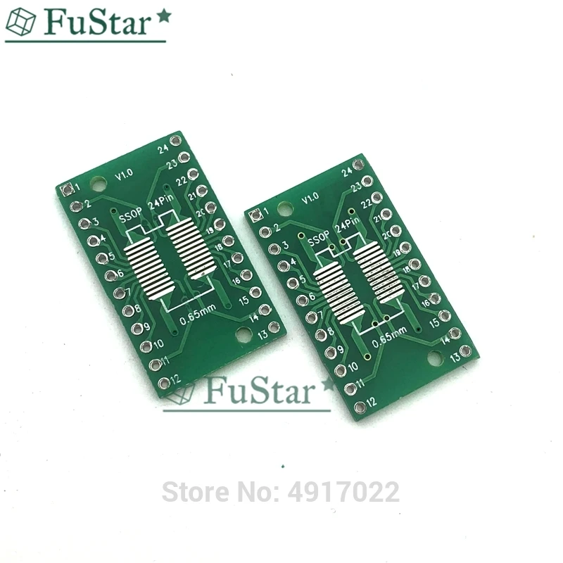 10 шт. SOP24 SSOP24 TSSOP24 к DIP24 печатная плата SMD для DIP 0 65 мм/1 27 мм до 2 54 Pin шаг