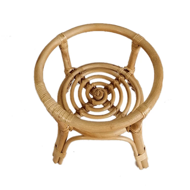 

Natural Rattan Hand-Woven Flower Pot Indoor Plant Stand for Gardening and Interior Decoration