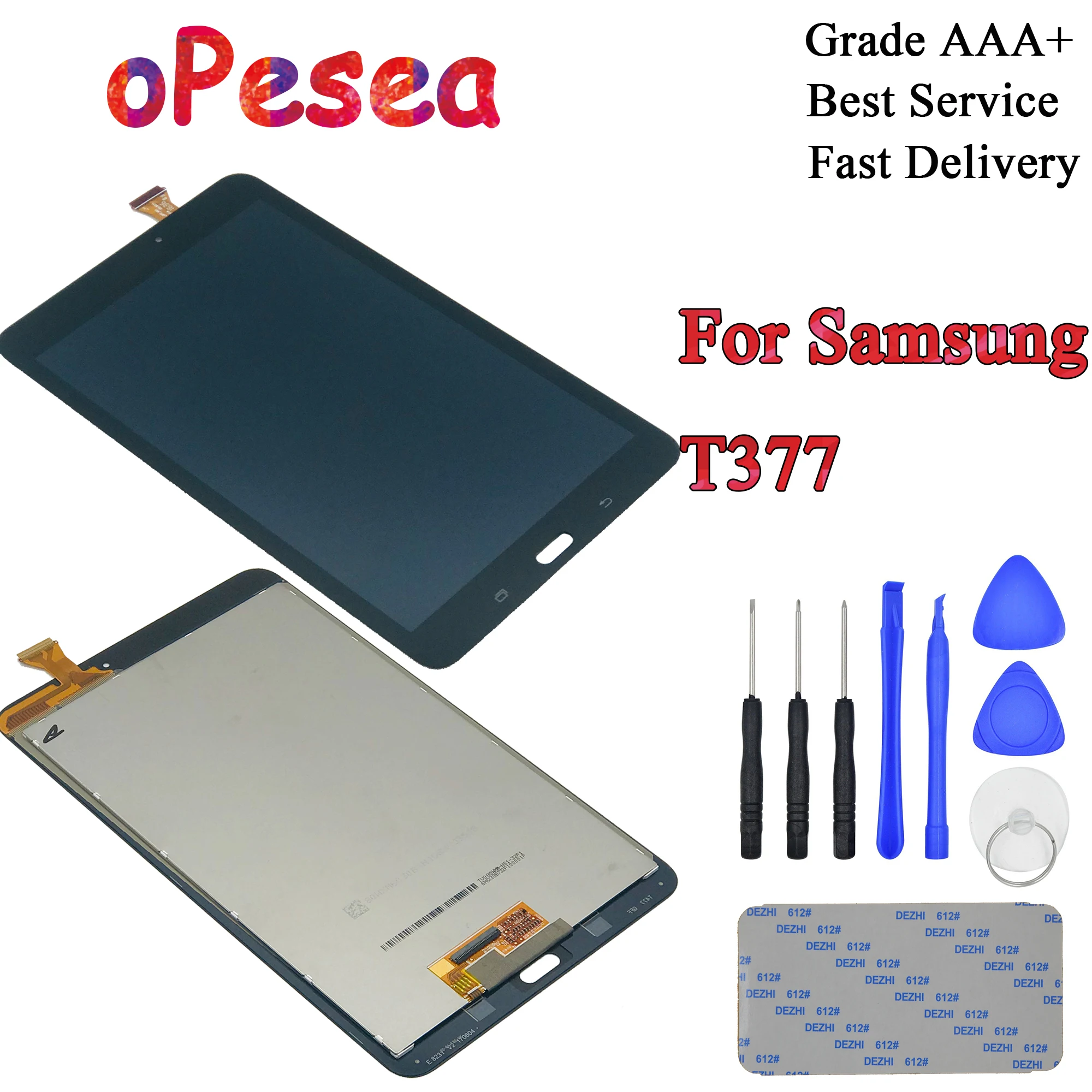 OPesea для samsung Galaxy Tab E 8 0 SM T377 T3777 сенсорный экран дигитайзер ЖК дисплей в сборе