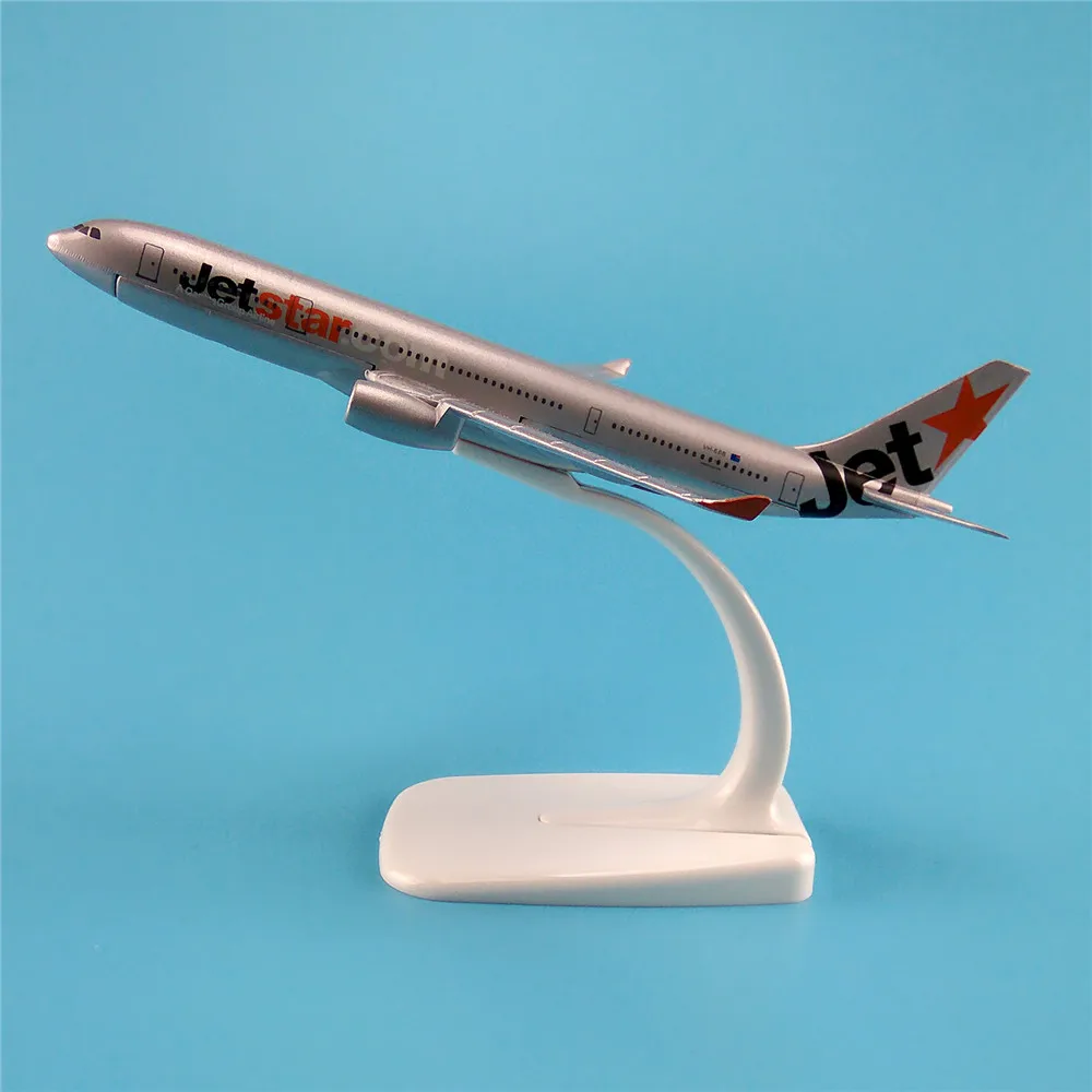 Модель самолета из металлического сплава 16 см австралийская модель Jetstar A330 Airbus 330