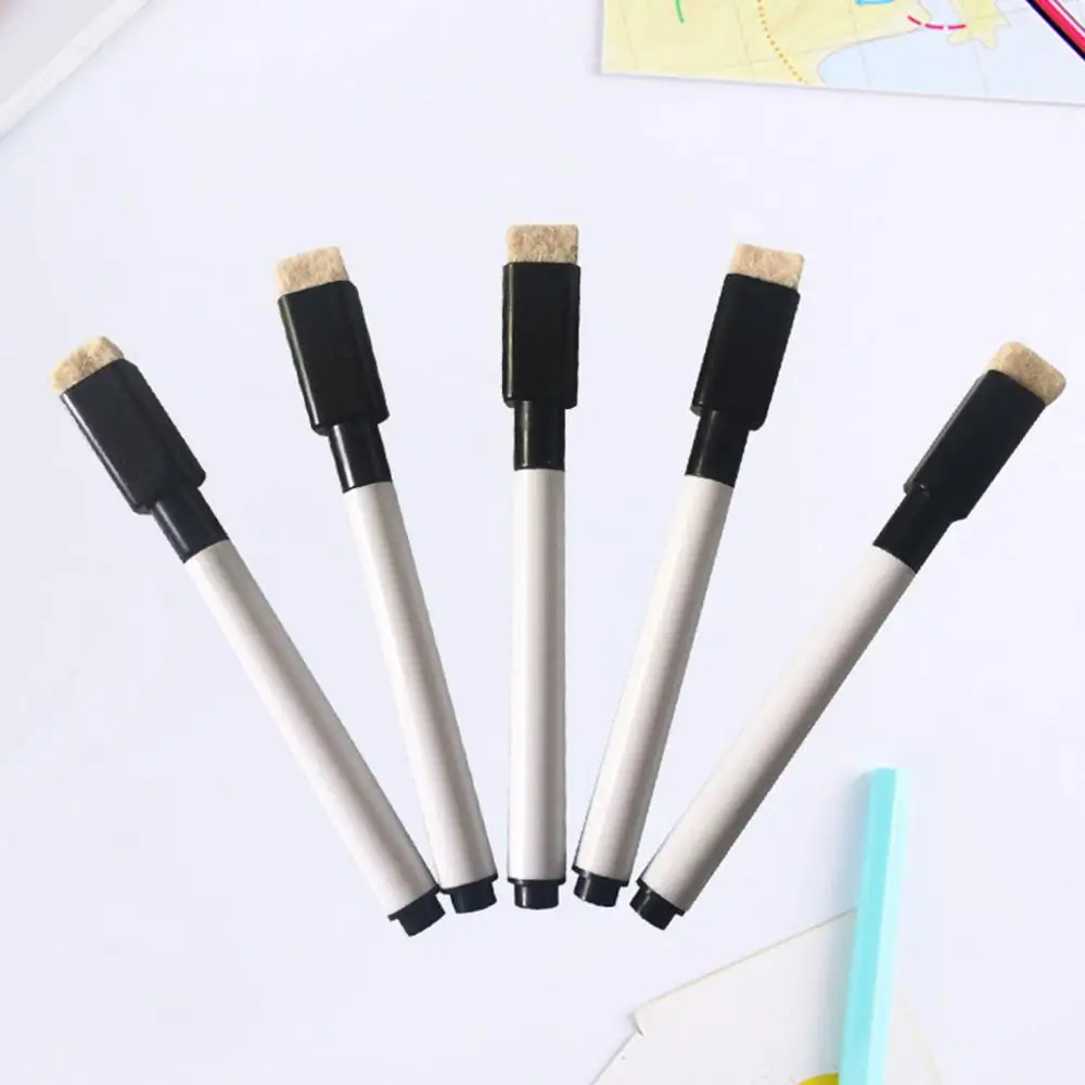 

10 Pcs Whiteboard Pen Erasable Marker Office School Stationery Supplies