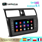 Автомагнитола LeeKooLuu 2 Din, GPS, стерео, Android 10,0, центральный мультимедийный плеер для Suzuki Swift 2003-2005 2006 2007 2008 2009