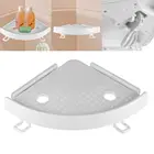 Хит продаж, Пластиковая полка faroot для ванной комнаты, угловой держатель для хранения Qrganizer, настенный держатель для душа, держатель для шампуня, мыла