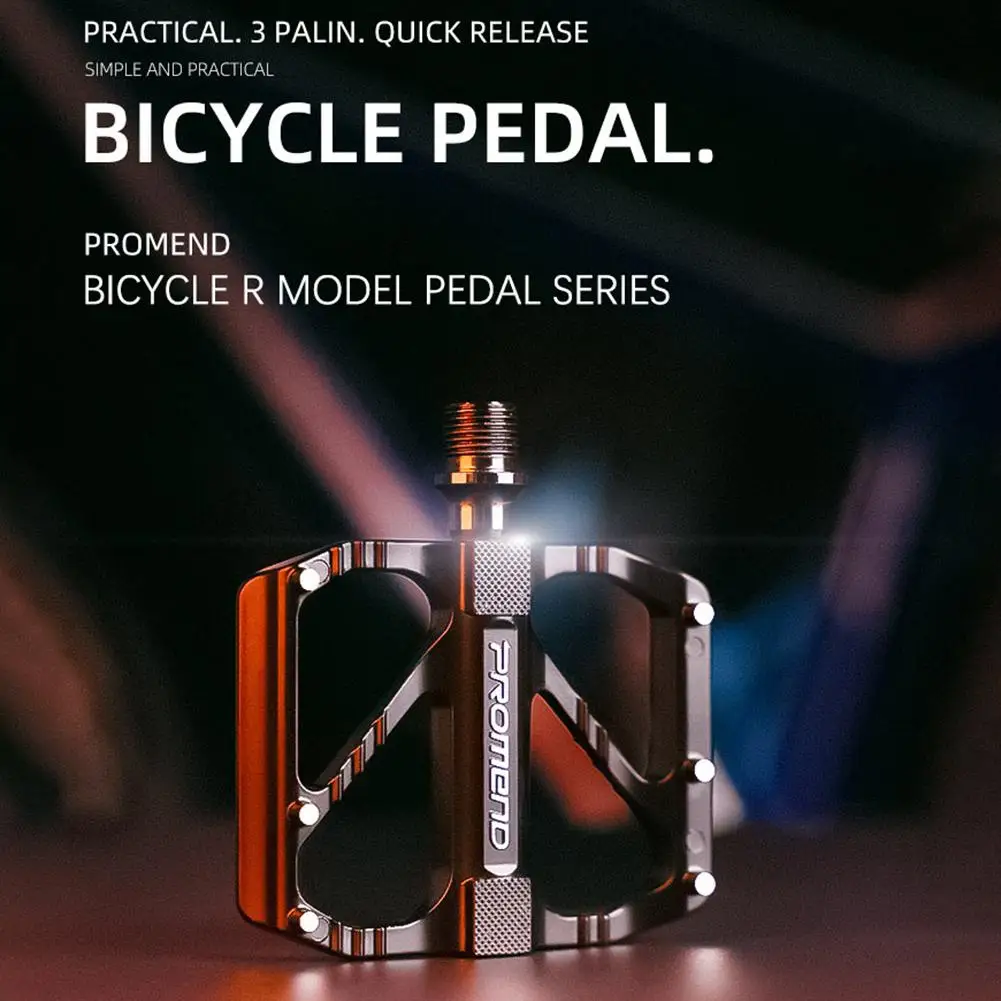 

1 Pair Of Bicycle Pedal Aluminum Alloy Quick Release Pedal Anti-slip Bike 3 Bearing Pedals Bike Bicycle Parts Accessories