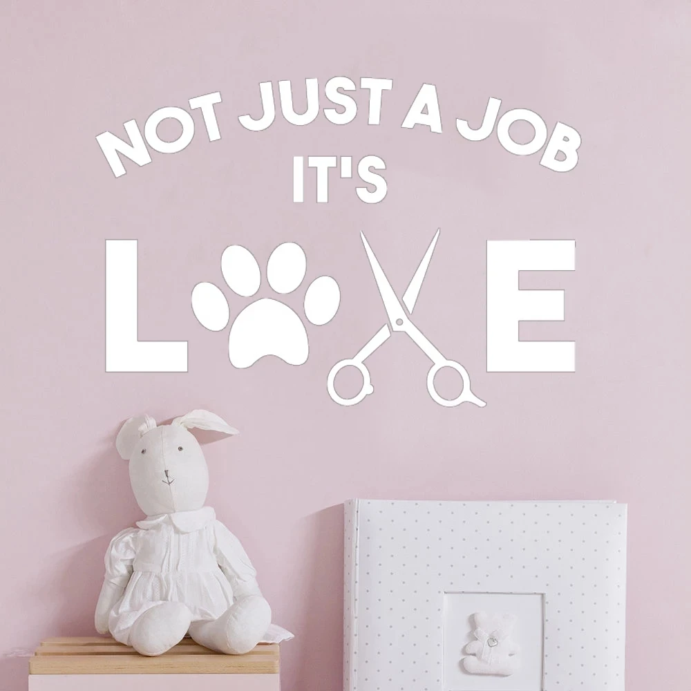 Виниловые наклейки на стену с изображением собаки и животных | Дом сад