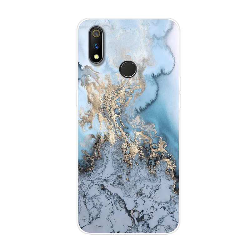 42 Мягкий чехол из ТПУ для OPPO Realme 3 Pro, Прозрачный бампер с мультяшным рисунком, задняя крышка для телефона OPPO Realme3 3Pro Realme3Pro, силиконовый чехол s - Цвет: 42