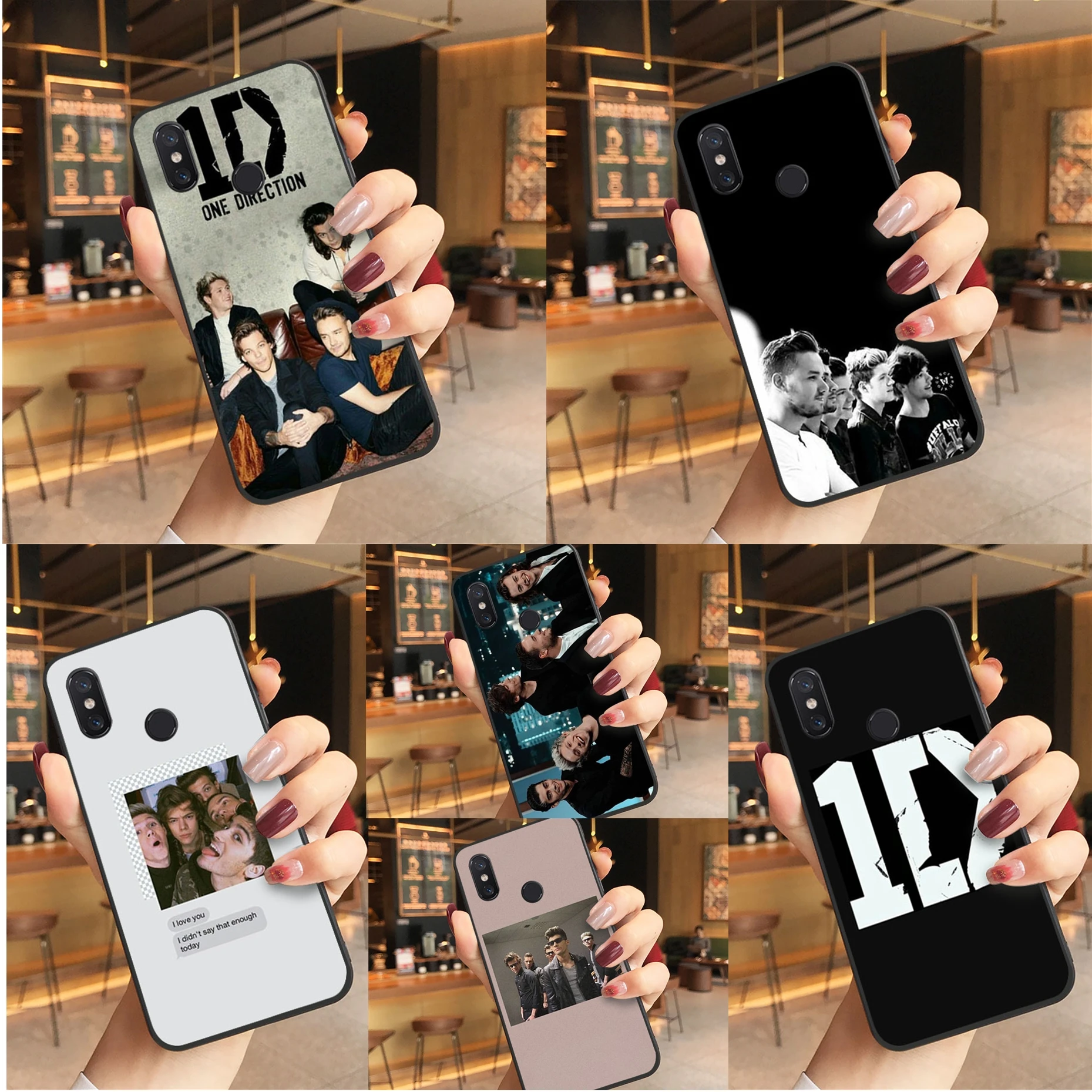 Мягкий черный чехол для телефона One Direction Xiaomi 8 9 se 5X Redmi 6pro 6A 4X 7 5plus note 5 | Мобильные