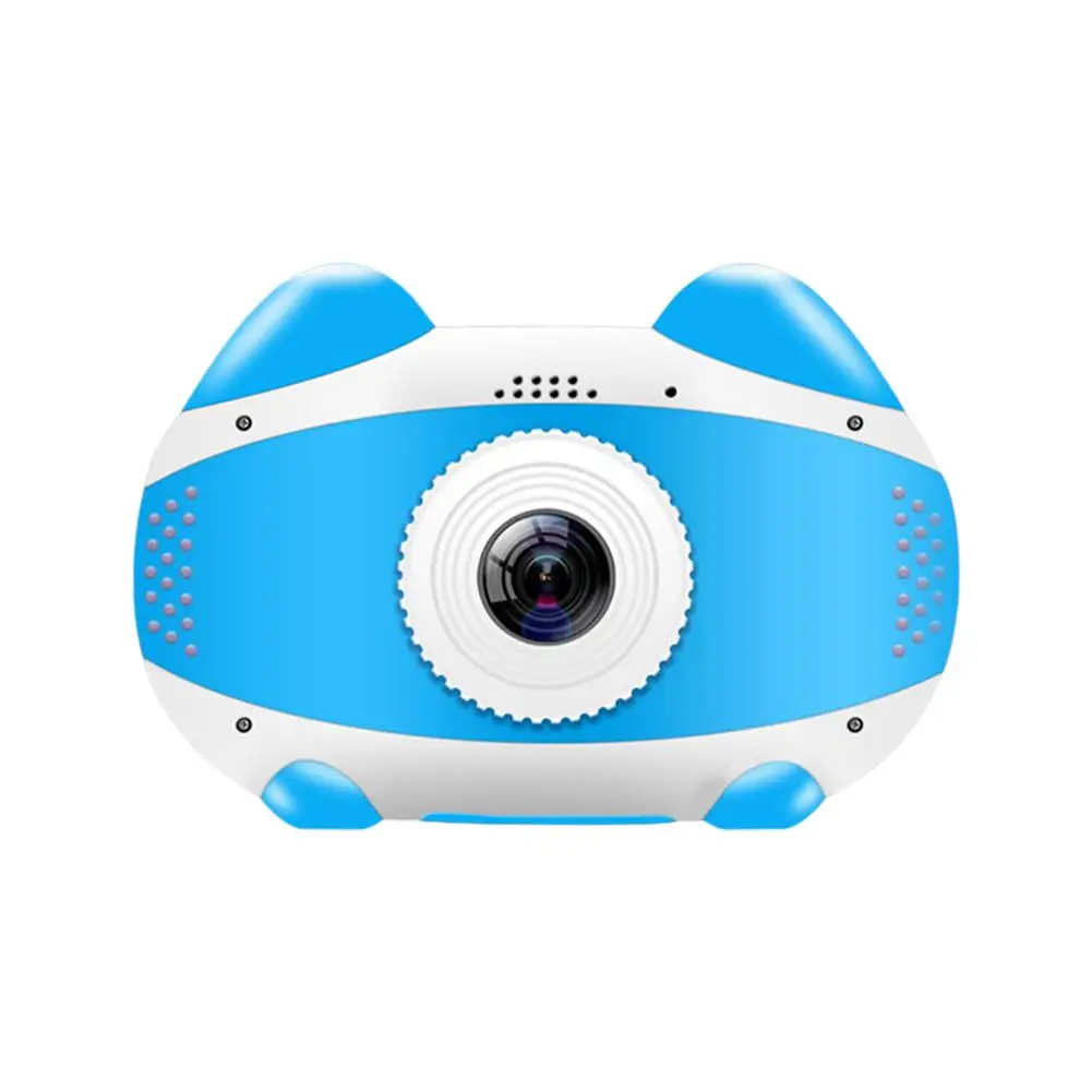 Blue Новейшая Мини WiFi камера детские развивающие игрушки для детей подарки на день рождения цифровая камера 1080P проекционная видеокамера - Цвет: Blue