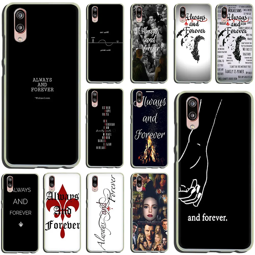 Жесткий чехол EWAU Always and Forever для телефона Huawei P30 P20 P10 P9 P8 Lite Mini Pro smart plus 2019|Бамперы| |