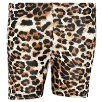 zecmos fashion leopard shorts womens base shorts fitness shorts womens casual skinny stretch shorts