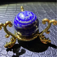 natural quartz crystal lapis lazuli ball point healing home feng shui decoration