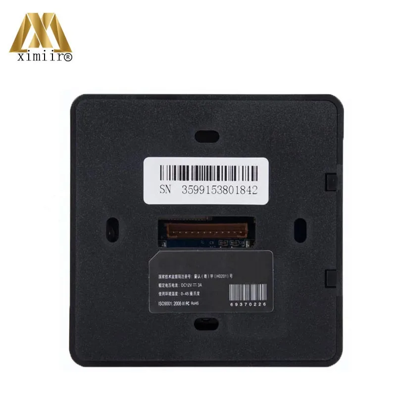 Самая дешевая автономная система контроля доступа по отпечатку пальца ZK X6 с