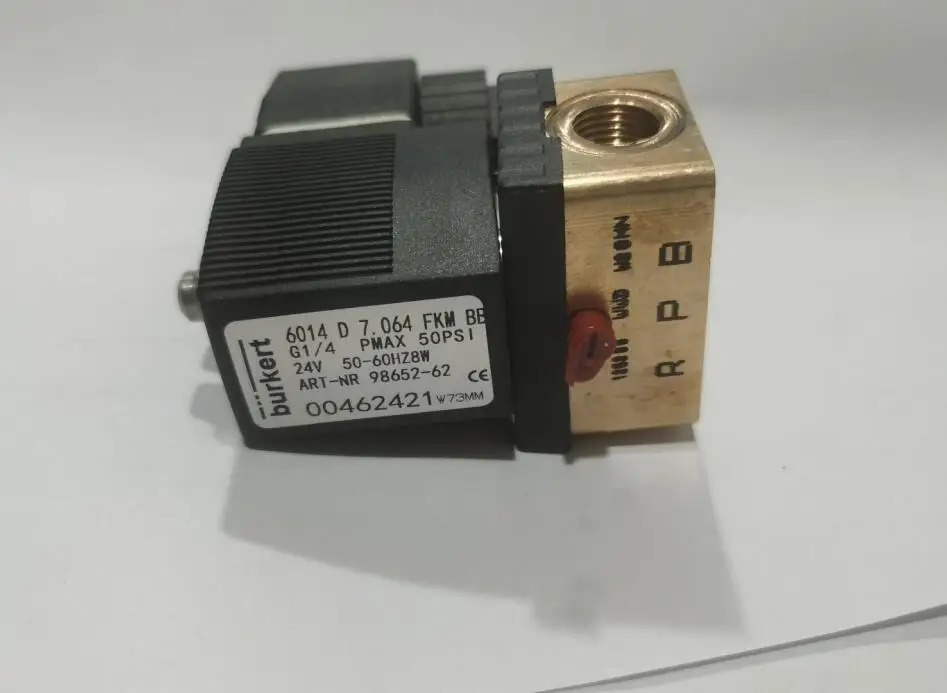 Буркерт 6014 D 7 064 FKM BB G1/4 PMAX 50PS1 24 В 00462421 |