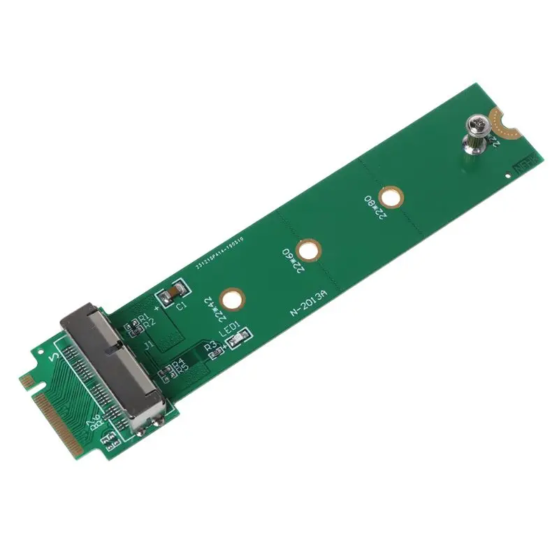 Адаптер карта для Mac Air Pro 12 + 16 Pins SSD M.2 Key M (NGFF) PCI e адаптер конвертер ПК компьютерные