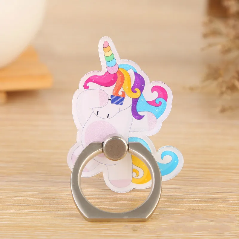 Юбки пачки радужной расцветки в форме единорога мобильный телефон стенд