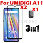 3-в-1 стекло для UMIDIGI A11 защита для экрана стекло полная защита для UMIDIGI a11стекло для объектива камеры