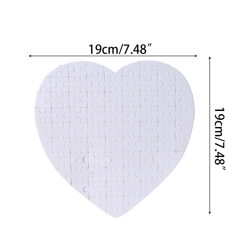 

75Pieces Heat Transfer Puzzle Cardboard Jigsaw Puzzle Family Game Eco-Friendly Paper Material DIY Puzzles 3D Puzzle