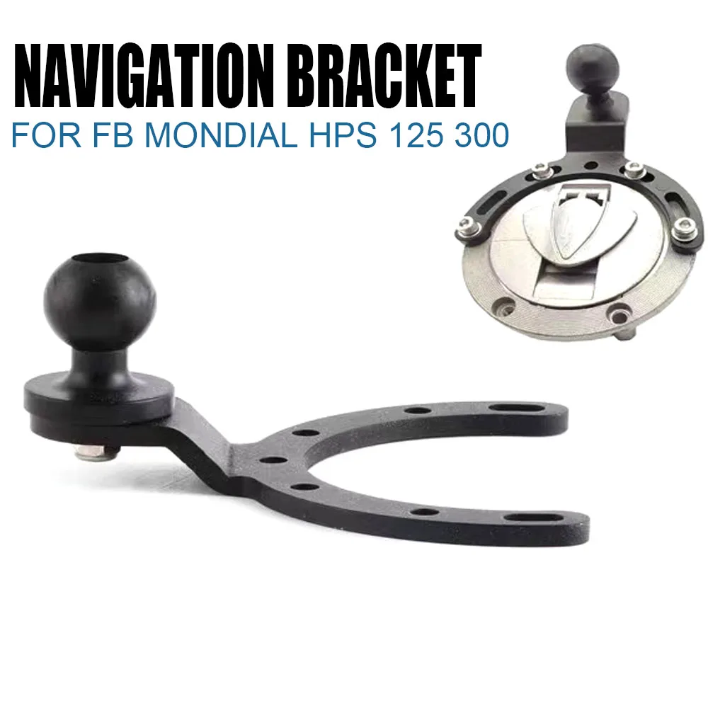 

Stand Holder Phone Mobile Phone GPS Plate Bracket For FB Mondial HPS 125 300