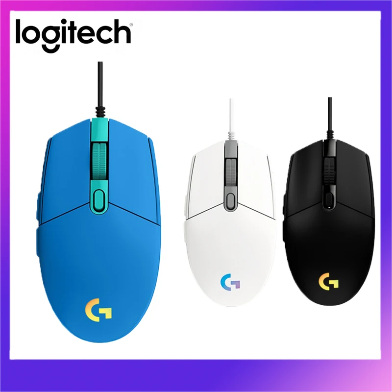 Мышь Logitech G102 игровая проводная USB 6 программируемых кнопок 8000DPI|Мыши| |