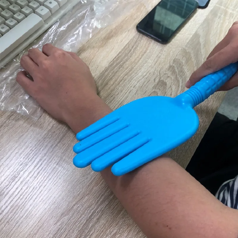 

Full Body Care Portable Relief Fatigue Relaxation Health Care Tool Silicone Massage Stick Pat Floating Hand Stick Therapy