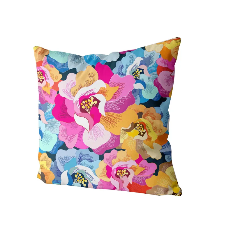 

Retro Pattern Hug Pillowcase Home Decoration Bedroom Living Room Hug Pillowcase Sofa Office Pillow Cushion Cover Wholesale