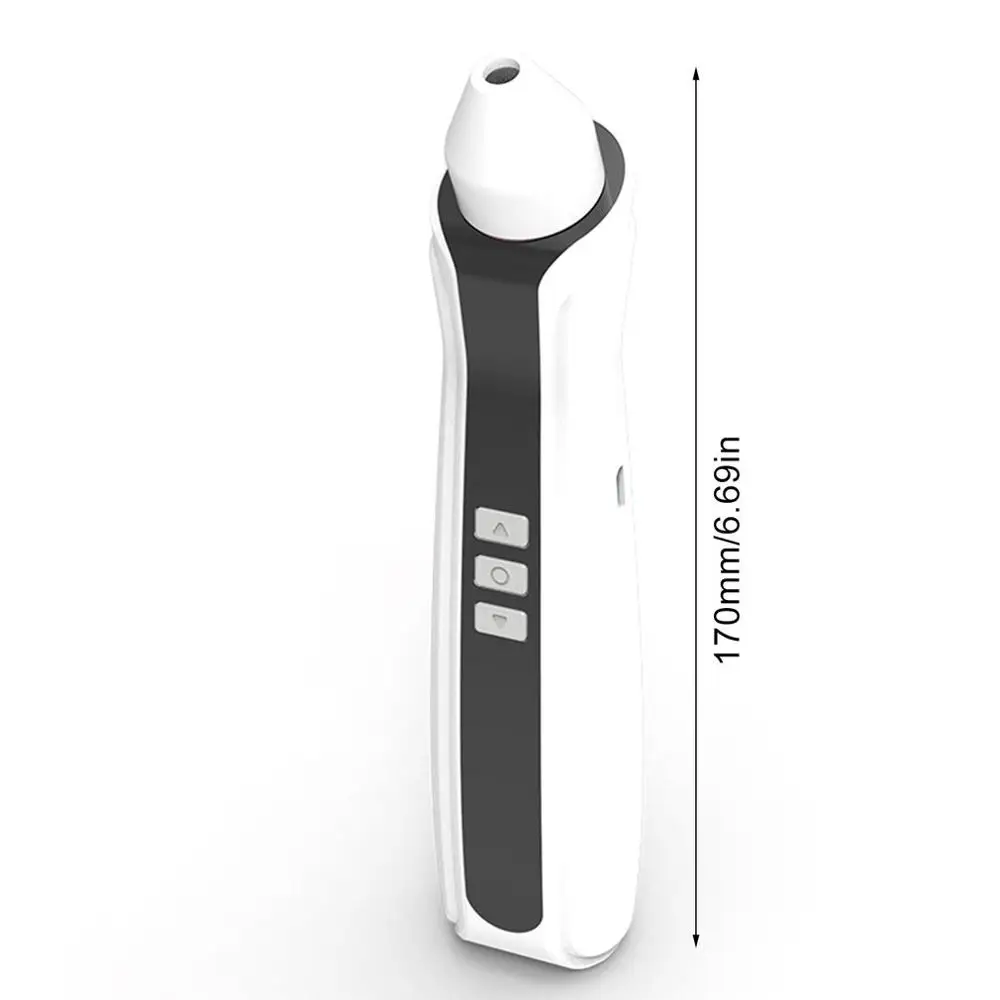 USB Перезаряжаемый прибор для удаления черных точек и пор лица пылесос с Черной