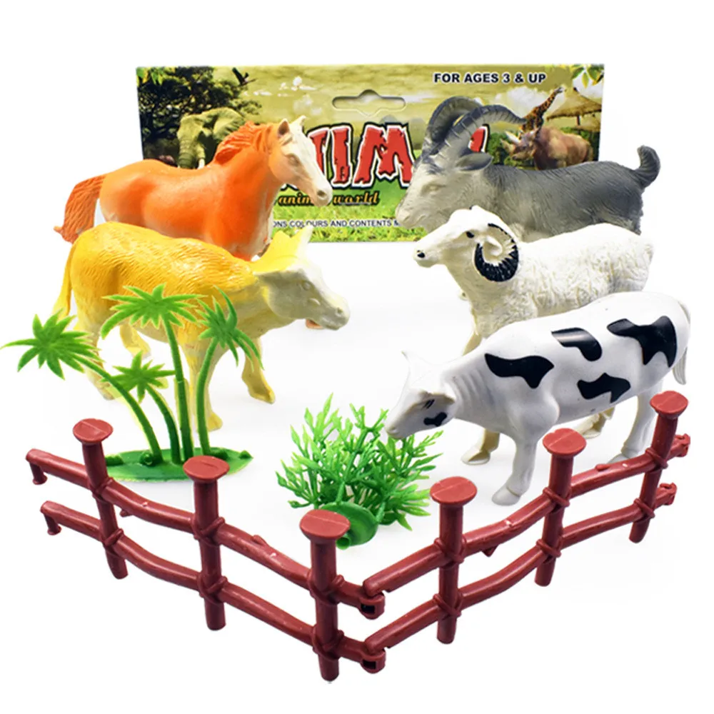 Детская игрушка игрушки для знакомства с биологией головоломки диких Животные