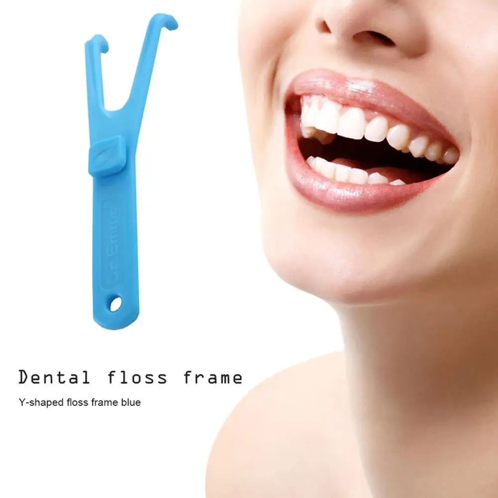 Y образный стоматологический держатель зубной нити безопасный для здоровья