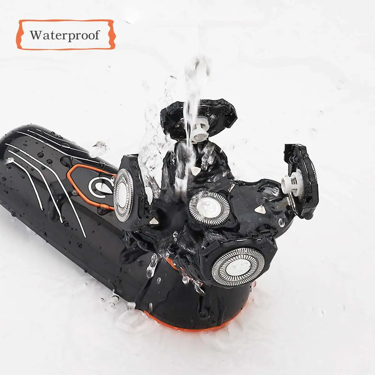 2 In 1 Waterproof Rechargeable Electric Shaver 5D Floating Head Shaving Machine Shavers for Body Washing | Бытовая техника