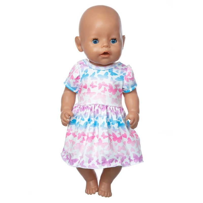 

Doll Dress Fit For 43cm Baby Doll Doll Reborn Babies Clothes And 17inch Doll Accessories
