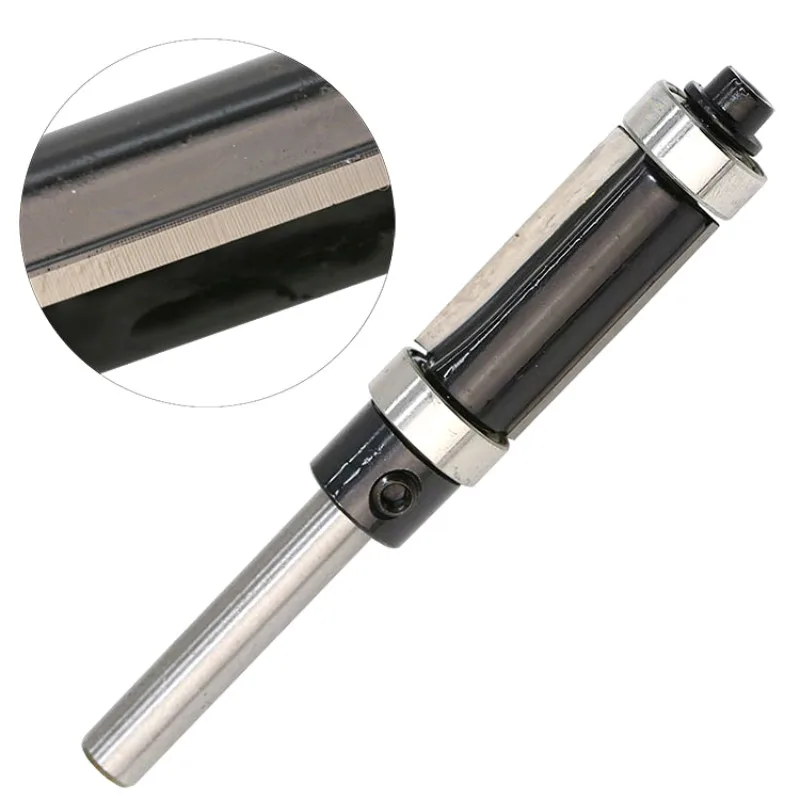 

Double Bearing Trimming Cutter Double Edge Straight Electric Wood Milling Trimming Machine Gong Milling Cutter Trim Router Bit