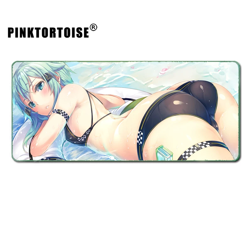 Коврик для мыши в стиле аниме игровой коврик с изображением меча онлайн Asada