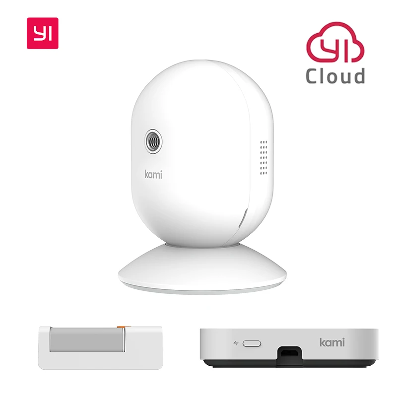 YI Kami 1080P комплект домашней камеры без проводов, беспроводная наружная батарея, камера безопасности, обнаружение движения, ночное видение, двустороннее аудио