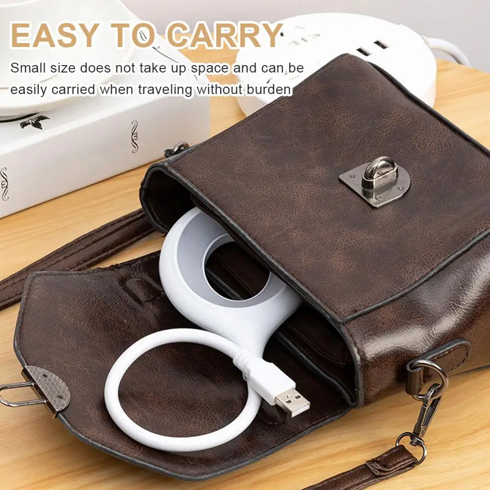 

USB Computer Desk Lamp LED Desk Lamp Foldable and Curved Study Room Reading Lamp Dimmable Office Lamp with USB Charging Port