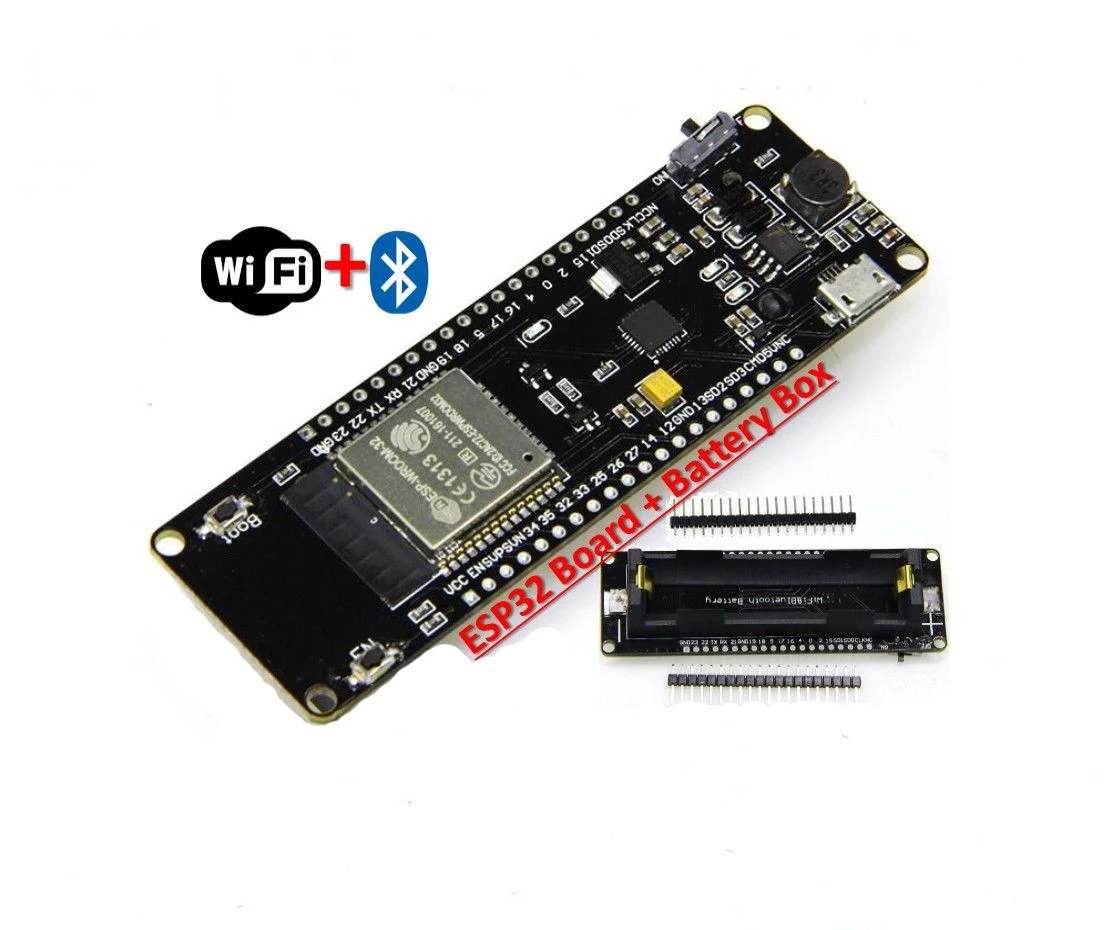 WiFi Bluetooth держатель батареи esp32 плата разработки|Органайзеры для кабеля| |