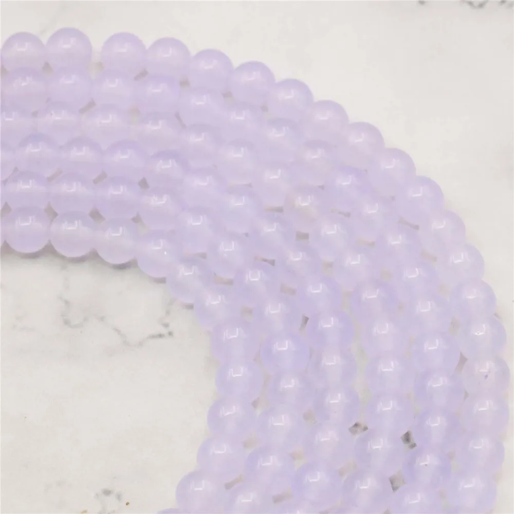 Фиолетовые 6 мм фиолетовые бриллиантовые бусины для изготовления ювелирных