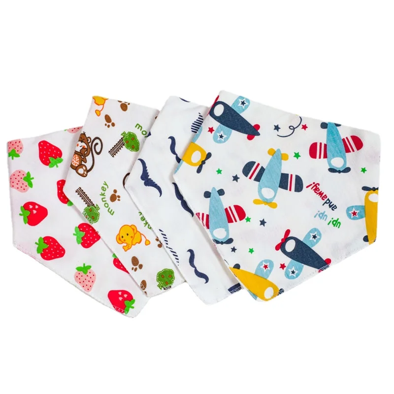 

Детские нагрудники, бандана, хлопковый Детский Регулируемый треугольник, милые детские нагрудники для девочек и мальчиков, мультяшный шарф...