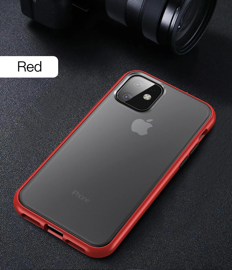 Роскошный Матовый чехол LUPHIE для iPhone 11 Pro Max, противоударный чехол для, iPhone 11, 5,8, 6,1, 6,5 дюймов, чехол s Coque Funda