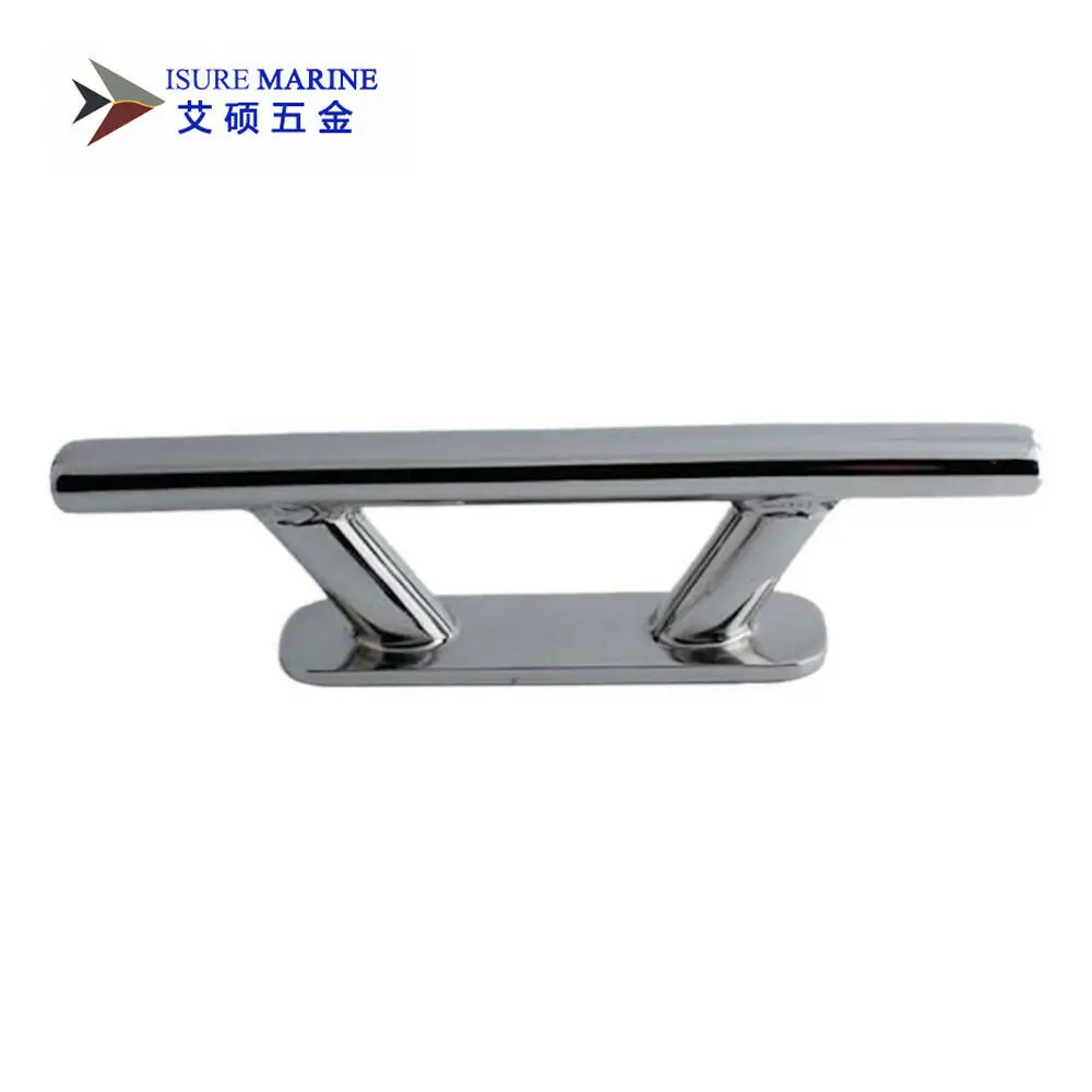 

316 Stainless Steel Marine Boat Deck Cleat 8 '' Oval Scandinavian Style